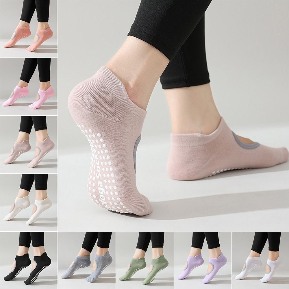 Youtube Yoga Pilates - Comfortable Silicone Non Slip Yoga Socks