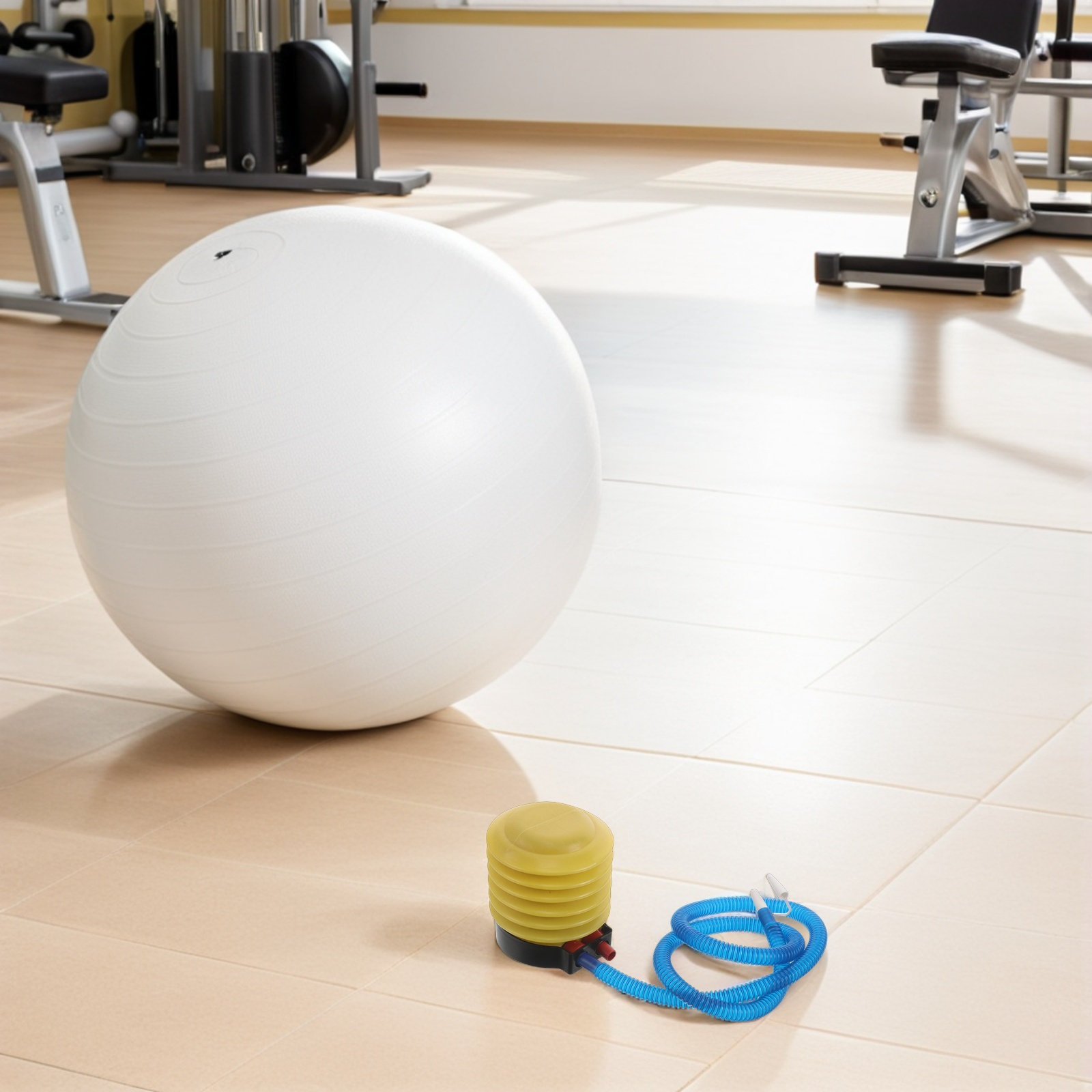 1Set Yoga Ball Inflator Manual - огляд і ціна Pilates With Yoga