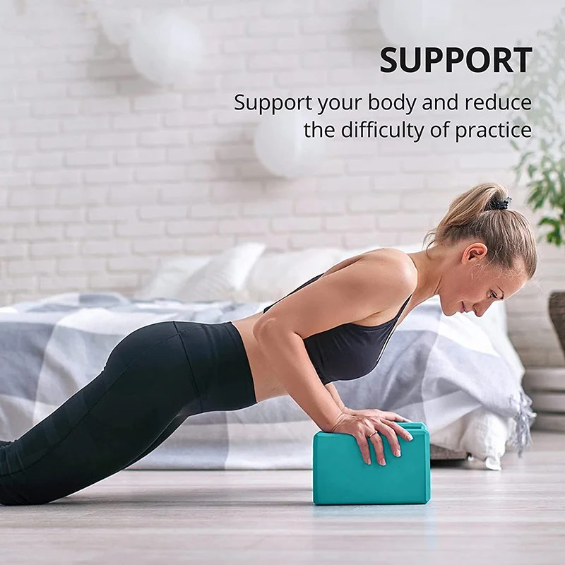 Yoga Blocks Gym Foam Brick Pil - огляд і ціна Pilates Yoga Body