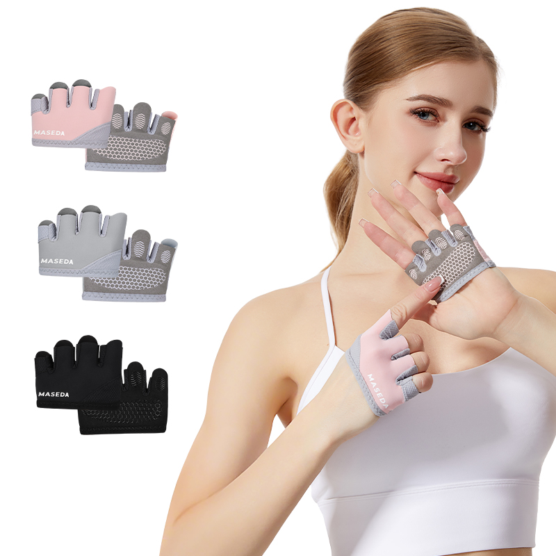 Pair of Fitness Fingerless Glo - огляд і ціна Pilates With Yoga