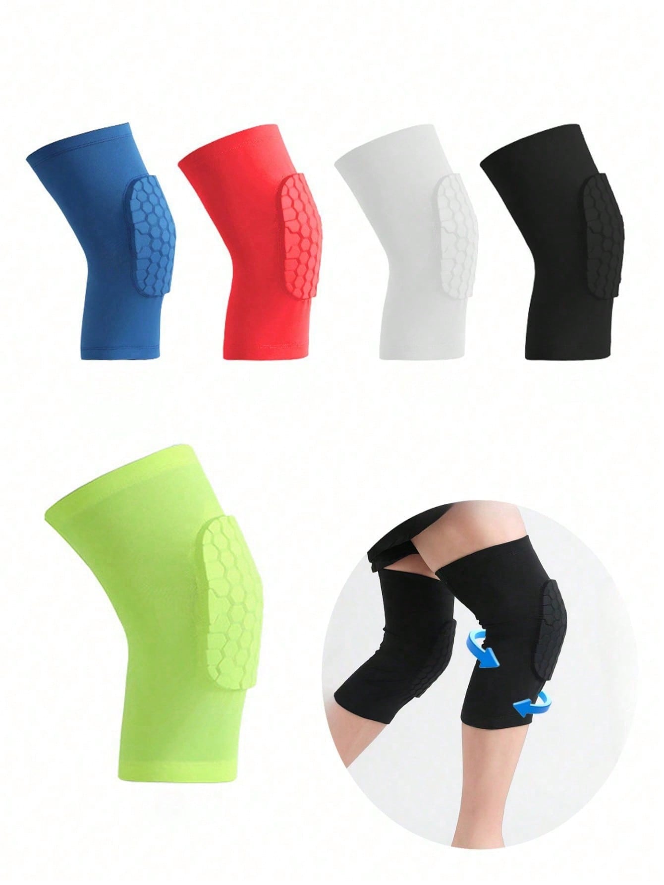 Sports Short Honeycomb Knee Pa - огляд і ціна Pilates Yoga Knee Pads