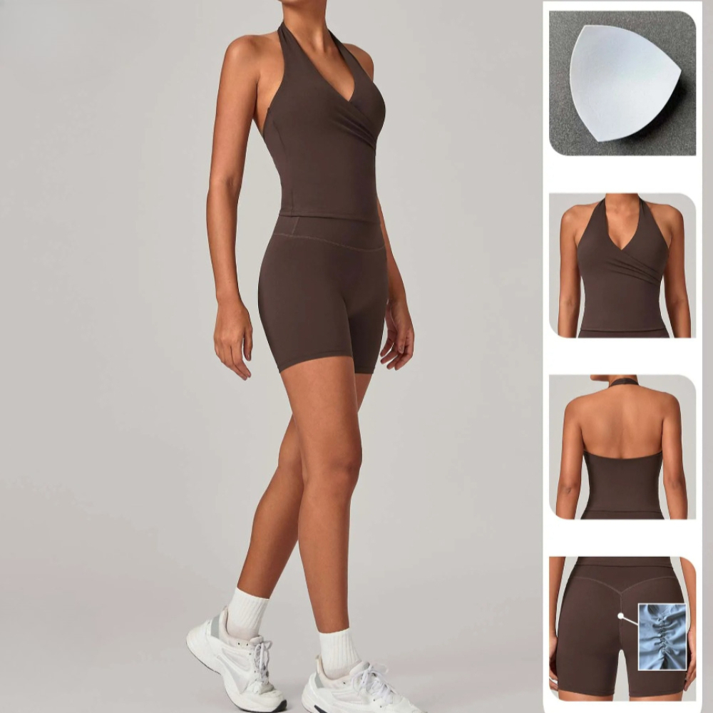 2-piece Women Gym Jogging Spor - огляд і ціна Pilates Yoga Set