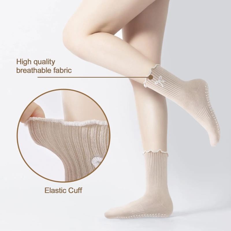 Professional Yoga Socks, Cotto - огляд і ціна Pilates With Yoga