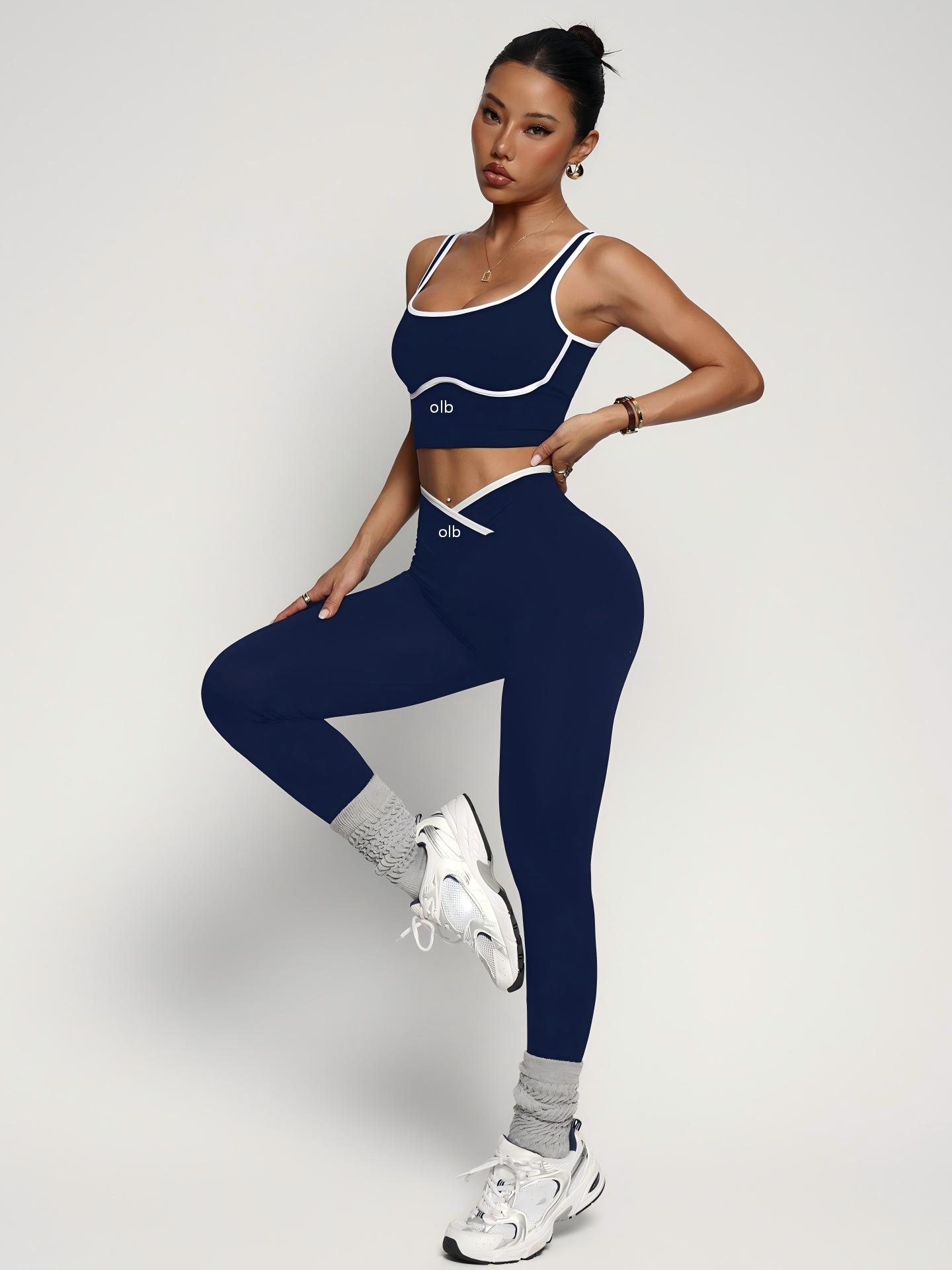 2-piece new sports bra vest pa - огляд і ціна Pilates Yoga Set