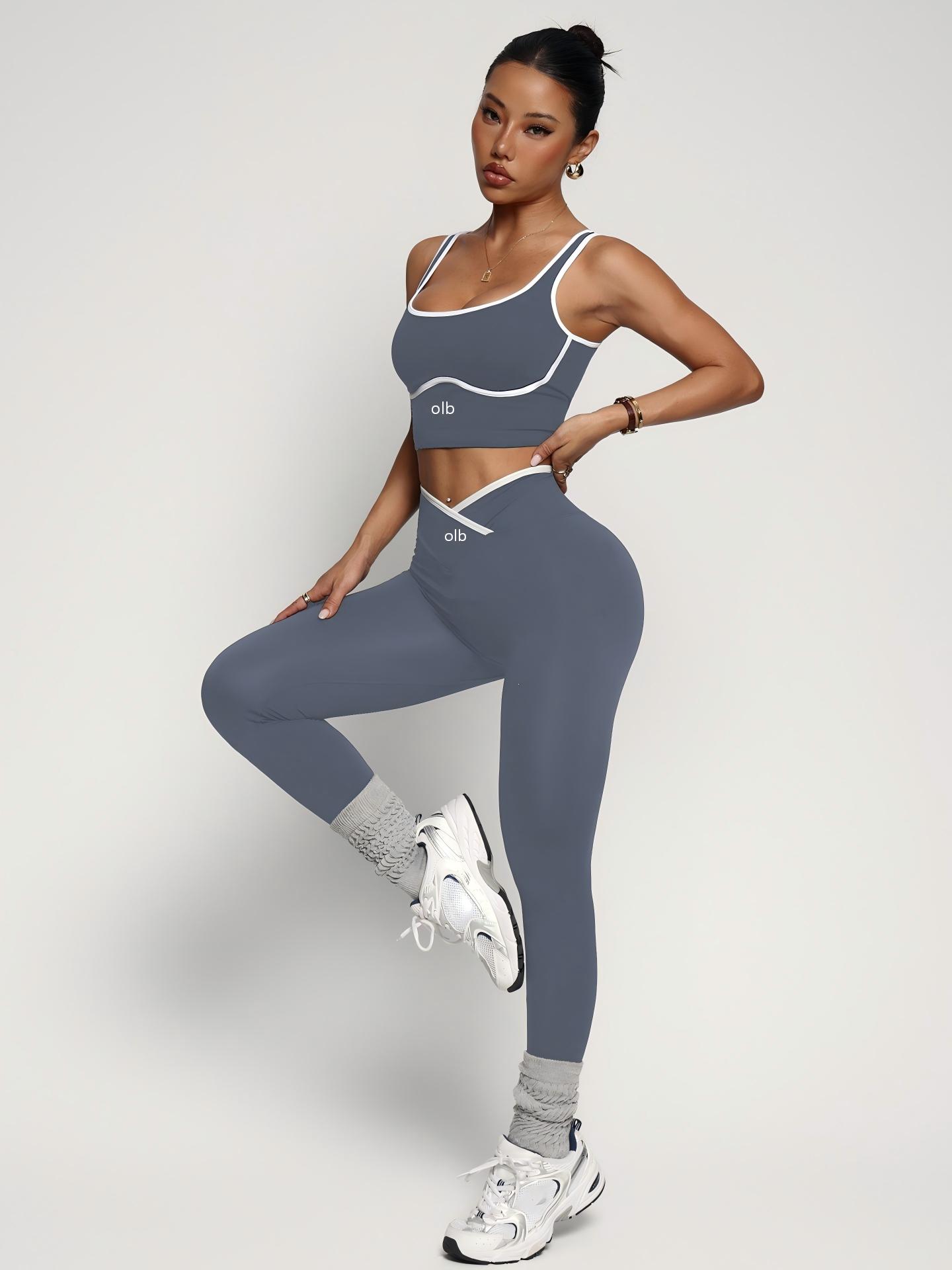 2-piece new sports bra vest pa - огляд і ціна Pilates Yoga Set