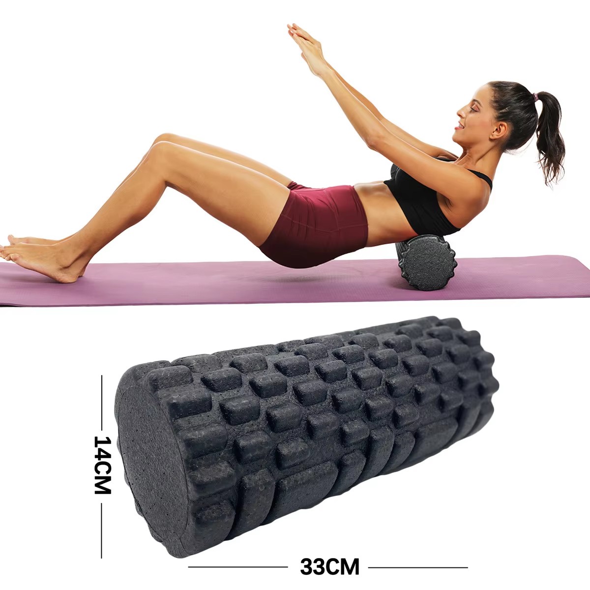 30/33cm Fitness Foam Roller Yo - огляд і ціна Pilates Yoga Body