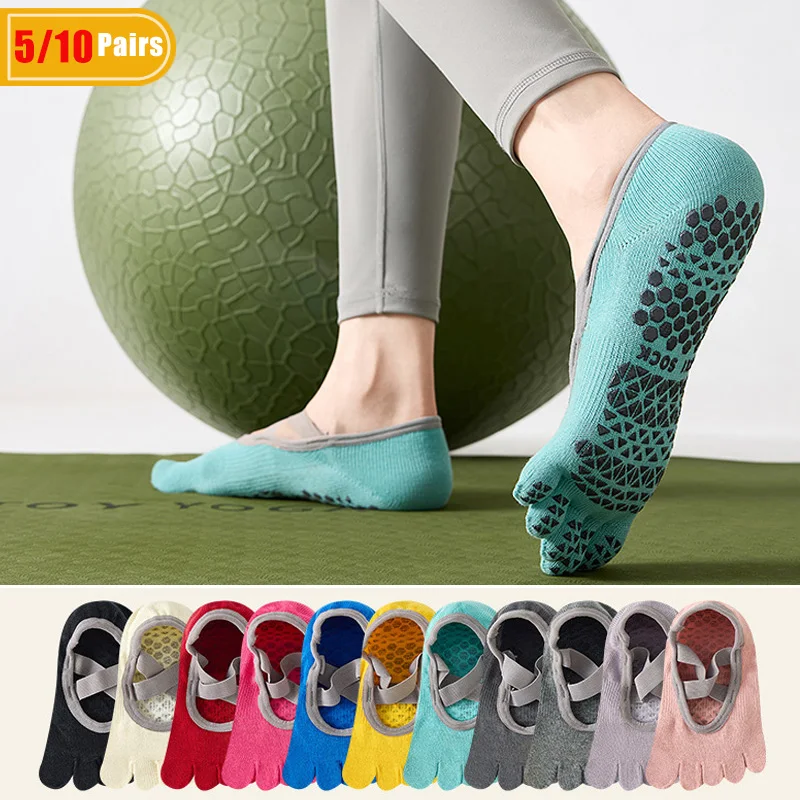 5/10 Pairs Women's Cotton Yoga - огляд і ціна Pilates With Yoga