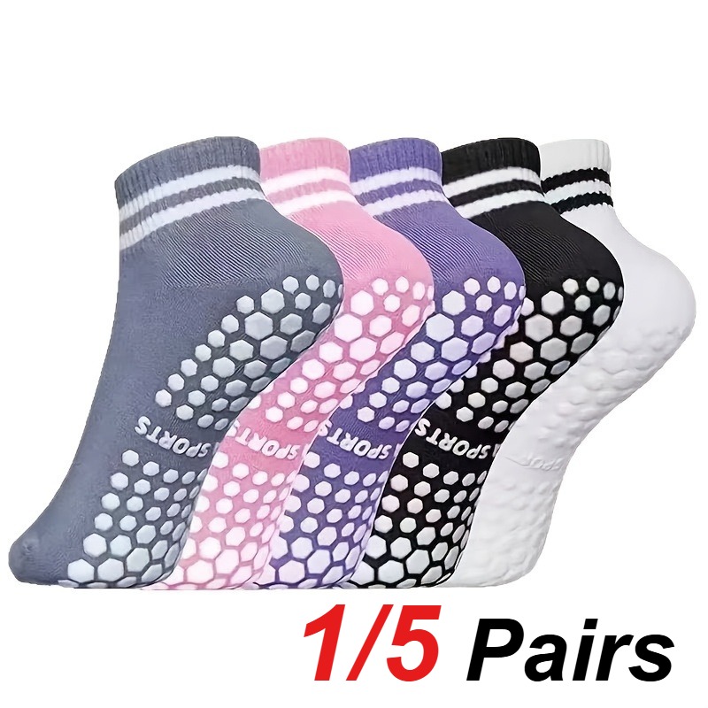 1/5 Pair Women's Silicone Anti - огляд і ціна Pilates With Yoga