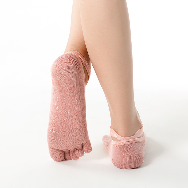 Yoga Sock Women Mid Tube Cotto - огляд і ціна Youtube Yoga Pilates