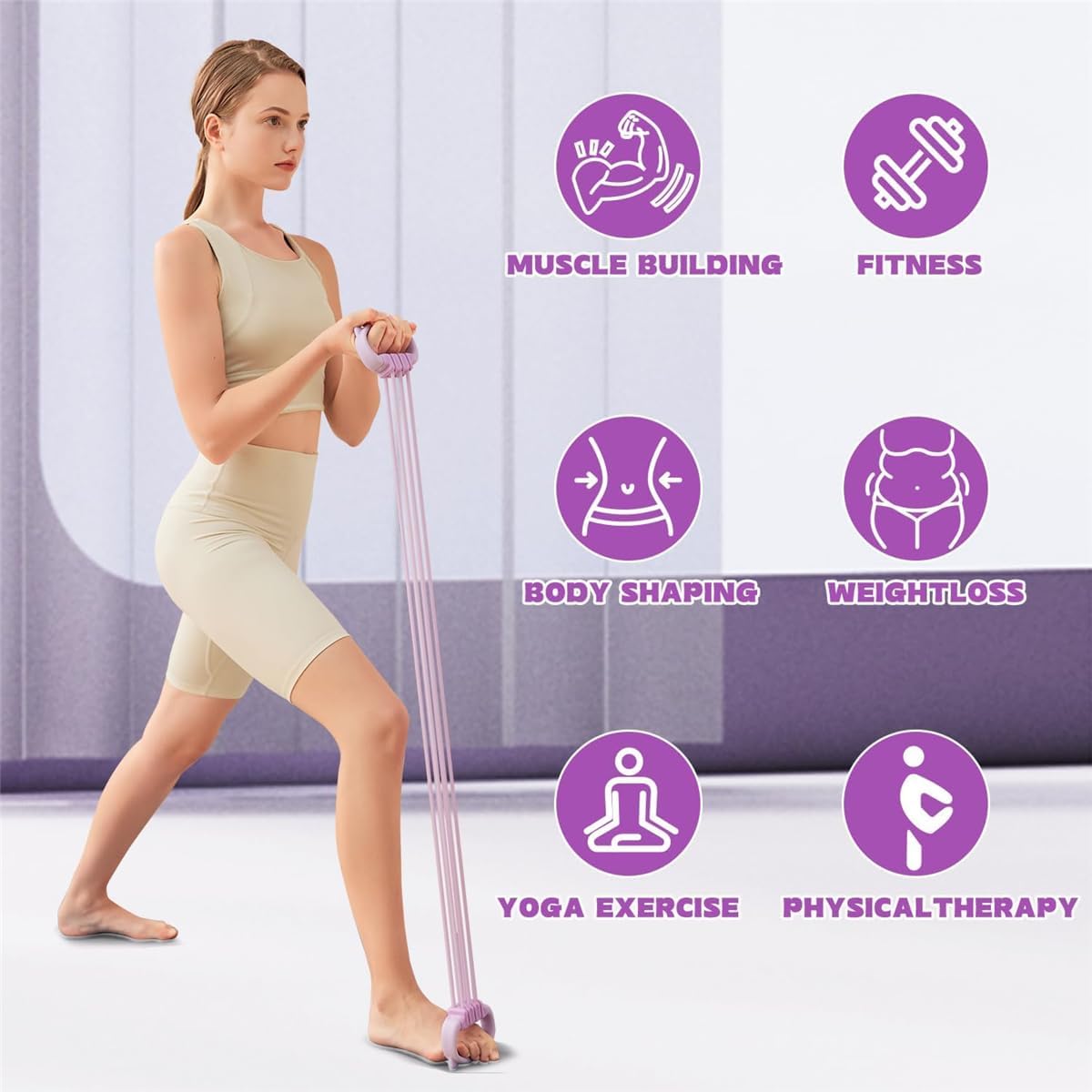 Figure 8 Resistance Bands for  - огляд і ціна Pilates Yoga Body