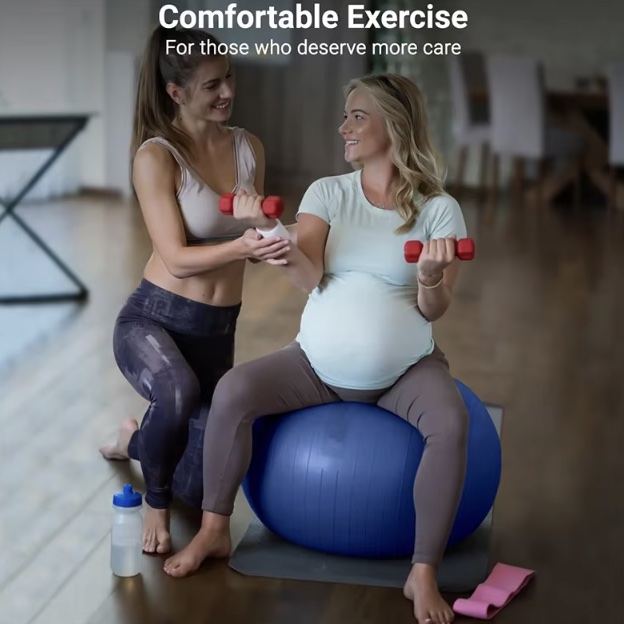 Yoga Ball 75cm Explosion-proof - огляд і ціна Pilates Toning Ball