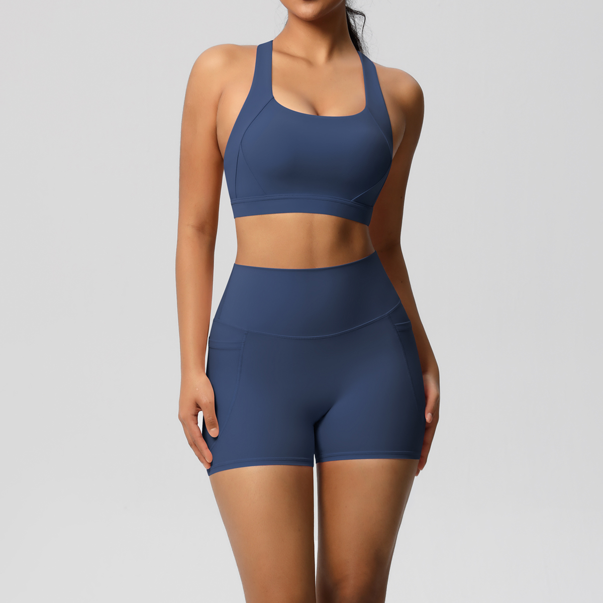 2PCS Sportswear With Pocketed  - огляд і ціна Pilates Yoga Set