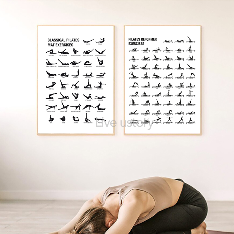 Frameless Pilates Workout Char - огляд і ціна Pilates With Yoga