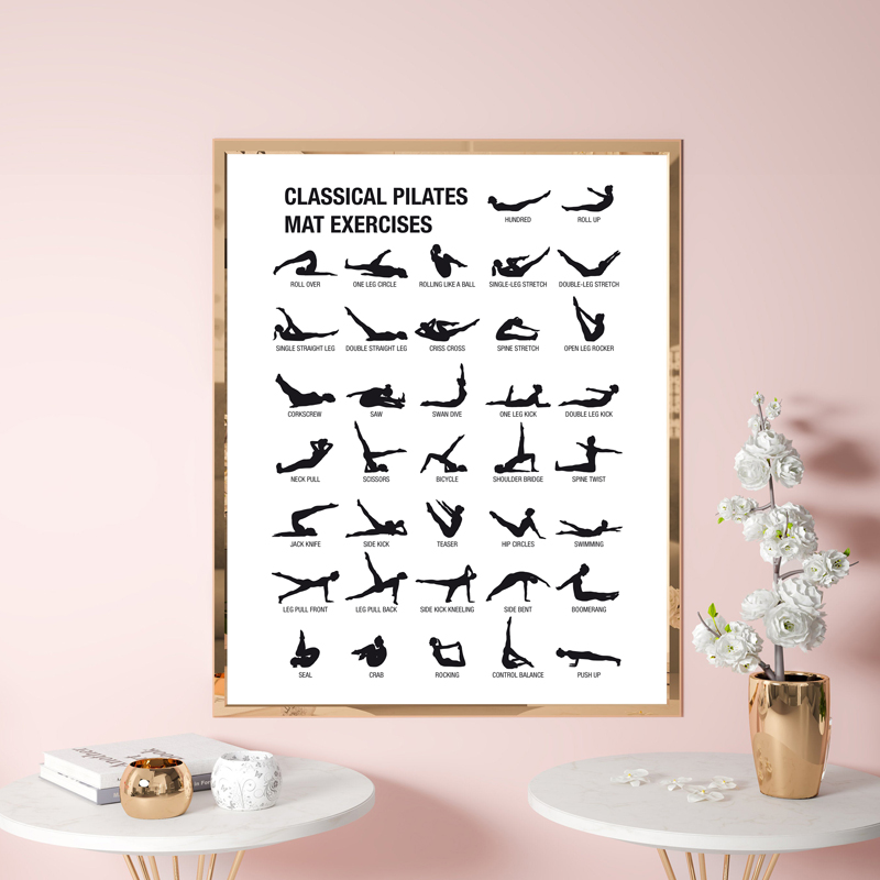 Frameless Pilates Workout Char - огляд і ціна Pilates With Yoga