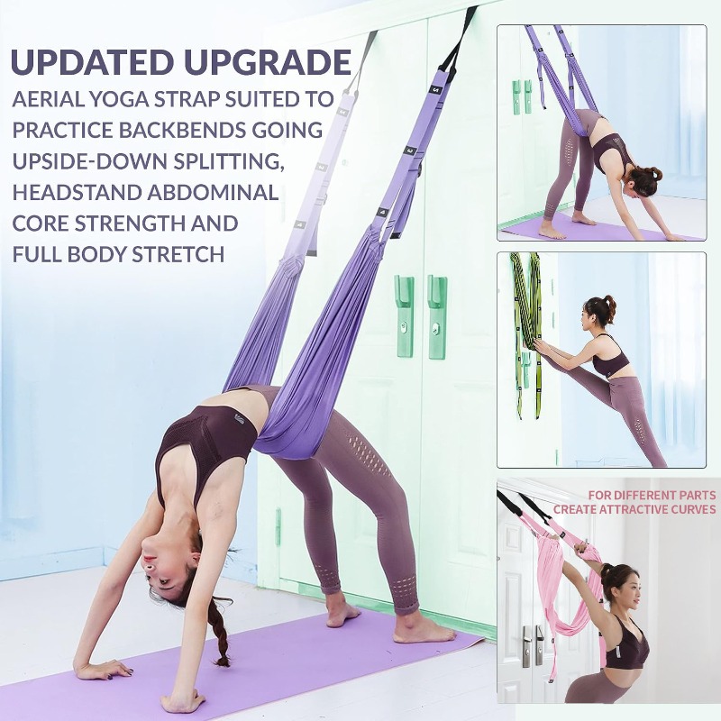 Adjustable Aerial Yoga Hammock - огляд і ціна Pilates Yoga Body