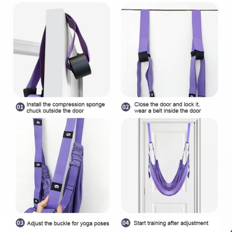 Adjustable Aerial Yoga Hammock - огляд і ціна Pilates Yoga Body